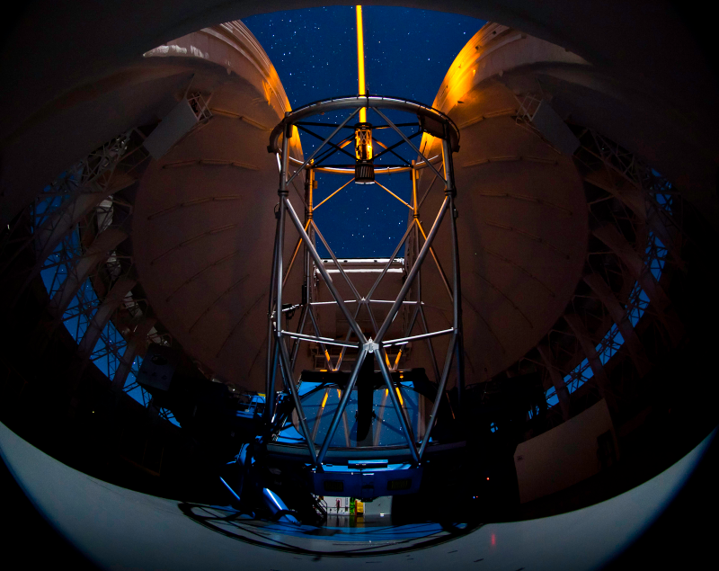 Illustration for article titled This Telescope Shoots Lasers to Unlock the Mysteries of the Cosmos